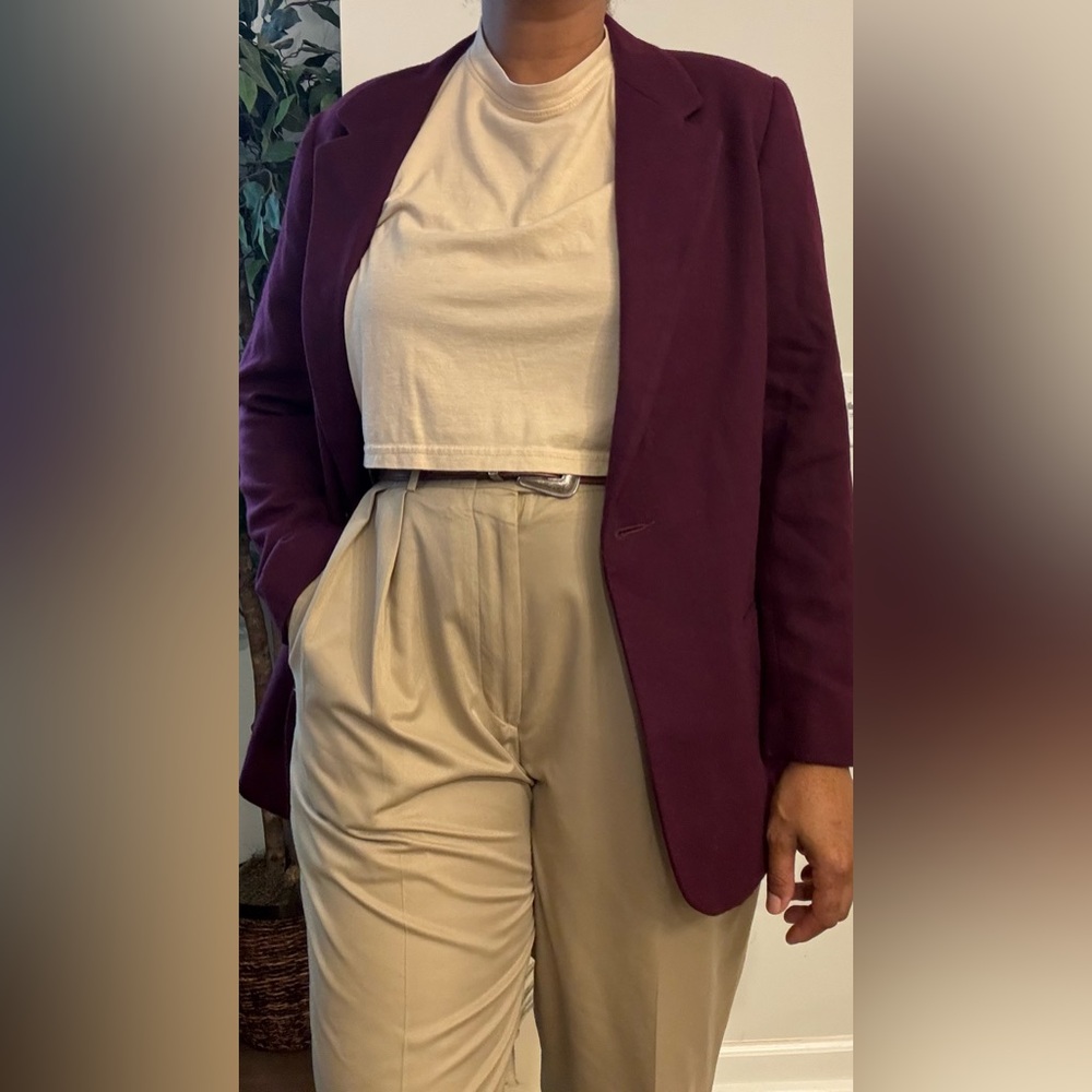 Sag Harbor Purple Blazer